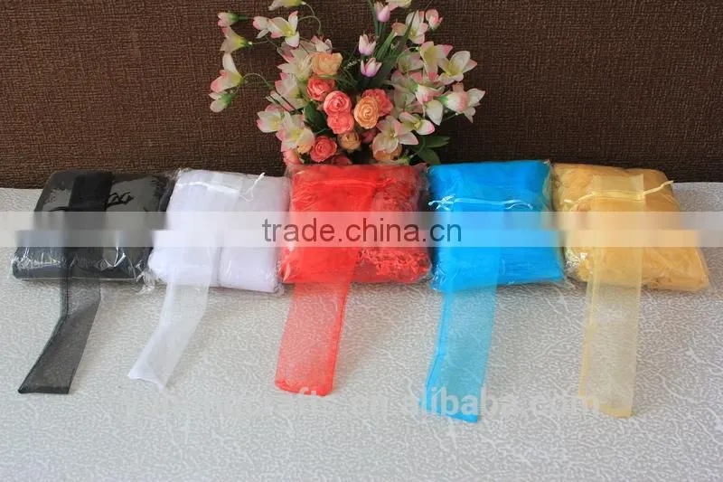 Factory price gift organza bag for hand fans