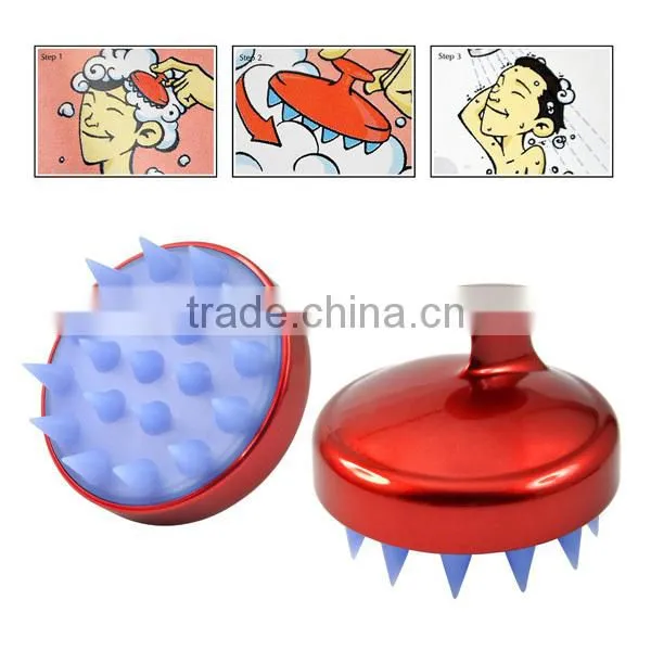 Bath brush silicone massage shower head brush