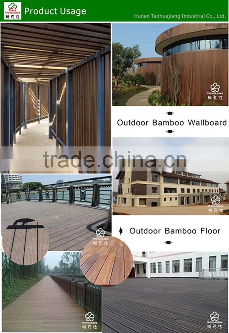 outdoor Bamboo Decking distributor