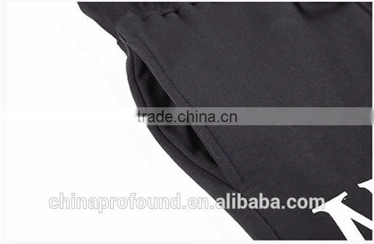 Custom latest design casual sweat pants cotton mens sports sweatpants with printing logo