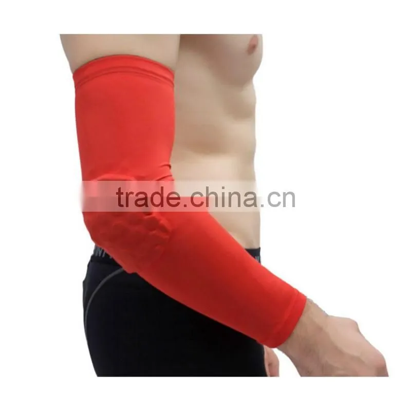 Honeycomb Elbow protector kit pads cycling spotrs arm sleeve
