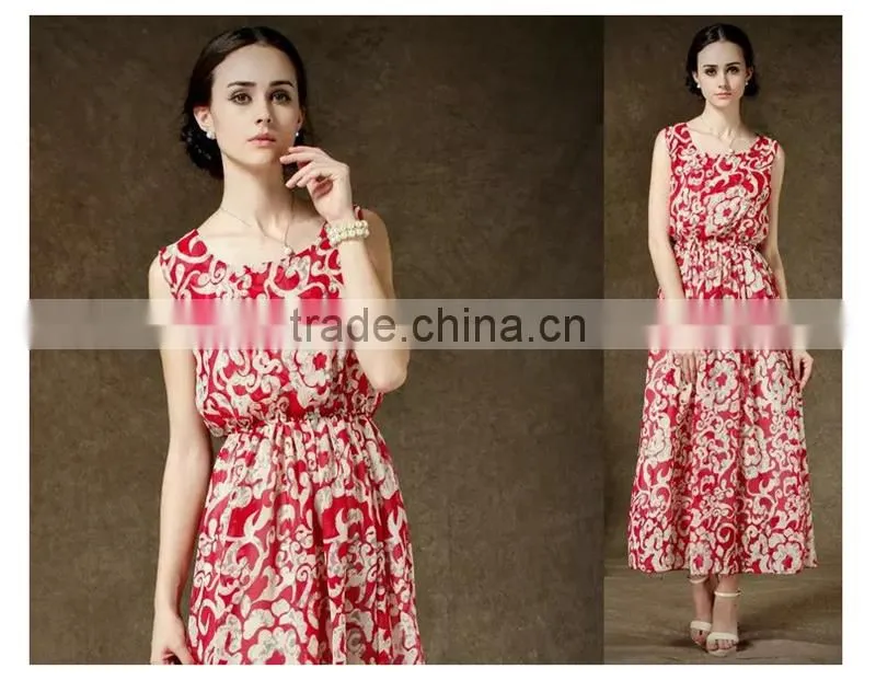 New summer ladies casual dress Woman Clothes Elegant Long Evening Party Women's Summer Dresses wholesale