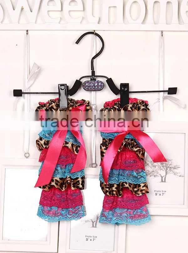 Hot sales! snow white princess leg warmer baby cute polka dot clothes nice satin and lace leggings