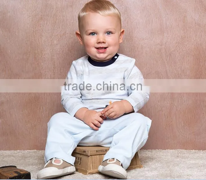 Open shoulder organic cotton baby boy t shirt