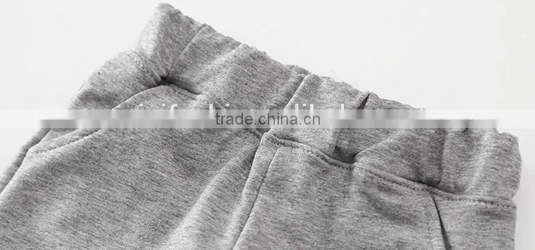 factory-hot selling casual fake two pieces kids outfits/custom latest children baby clothes set
