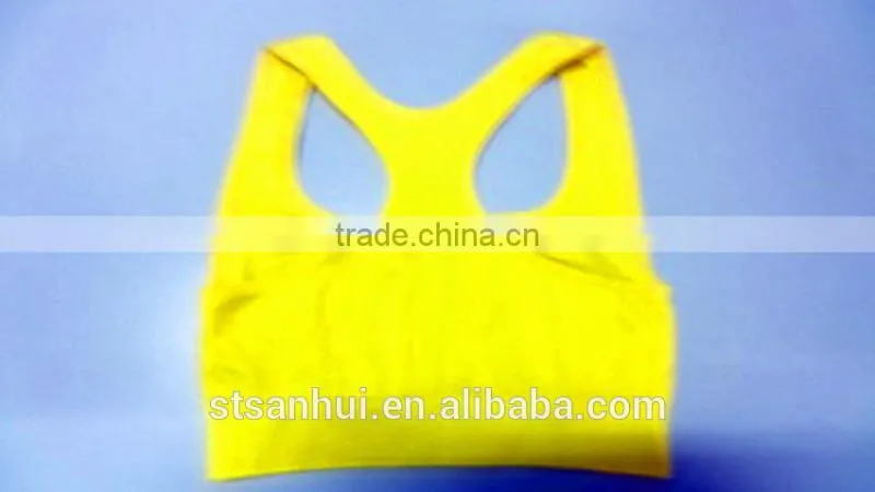 Seamless Sports Bra Top with Racer back Double Layer for the wholesale piece