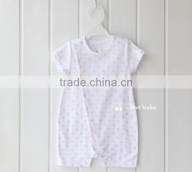 hot sell new design baby girl's cloth bodysuit baby onesie romper