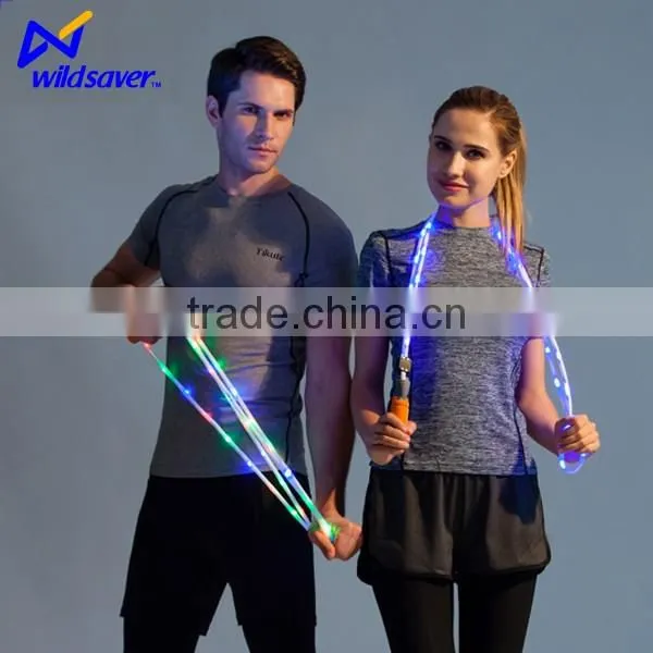 LED cool flashing light up jump rope china wholesale