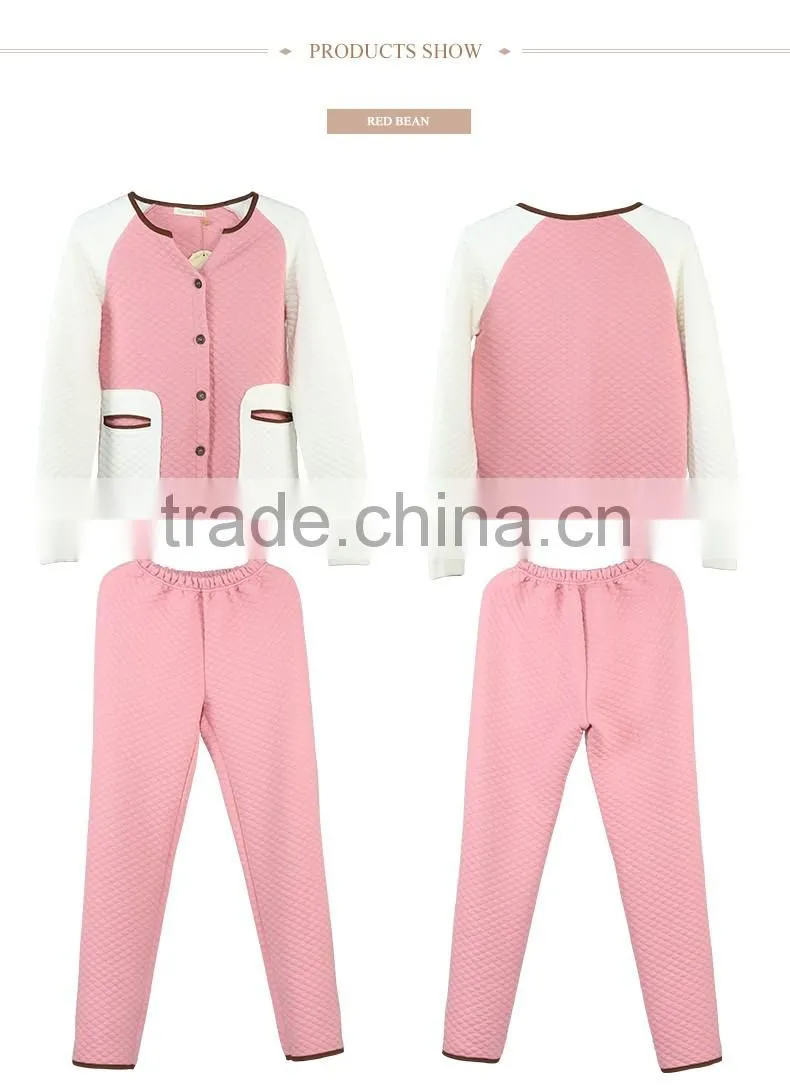 Factory wholesale Qianxiu casual women relaxed sleepwear
