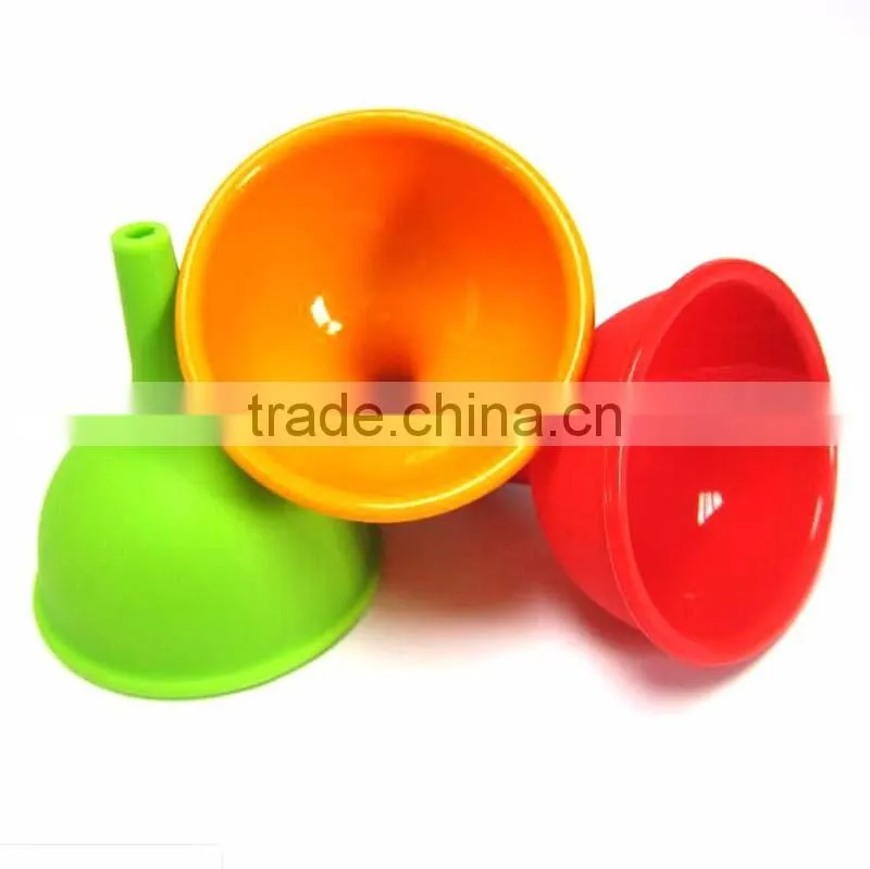 New product mini silicone oil funnel for cooking tools