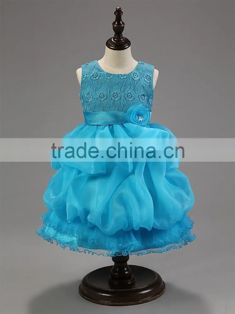 Flower baby girl wedding dress japanese hot girl dress
