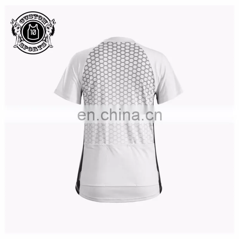 Unique cycling jersey with blank shorts sleeve shirts