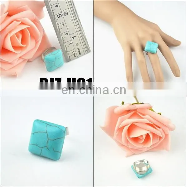 Different Size Turquoise Cuff Ring In Stock