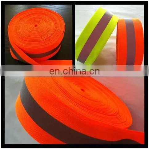 High Reflective 100% 3cm Nylon Ribbon For Safety Products Accessories
