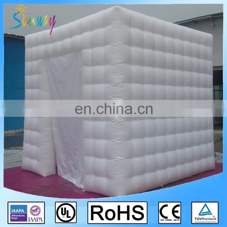 Inflatable Portable Photo Booth for Weddings Parties Promotion With LED Light and Air Blower