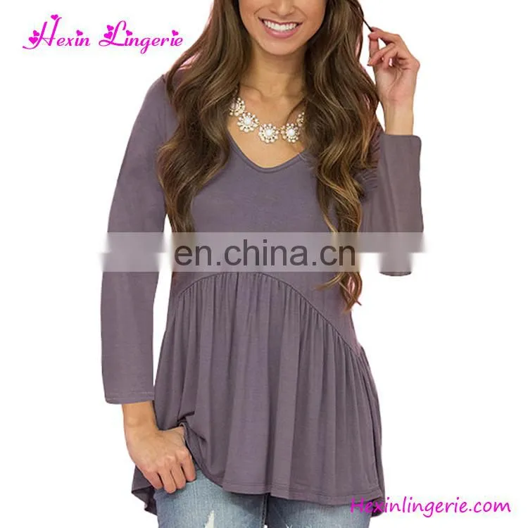 Wholesale Black Comfort Full Sleeve Navel Exposed ladies sexy crop top