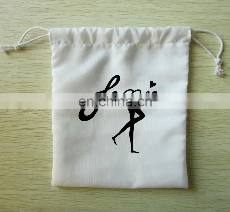 100%cotton small drawstring bag high quality drawstring bag cheap price