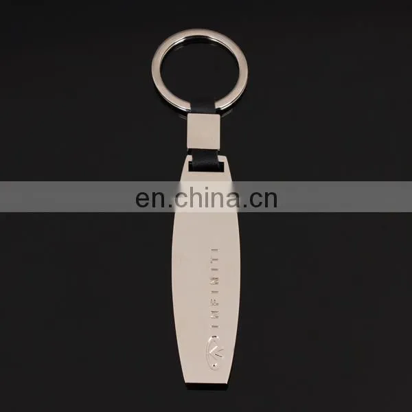 blank logo keychain leather keychain