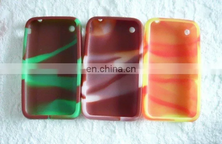 Funny silicone mobile phone case/cover for Iphone4(S)