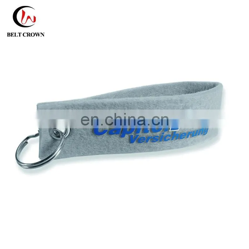 High quality key holder custom felt key chain