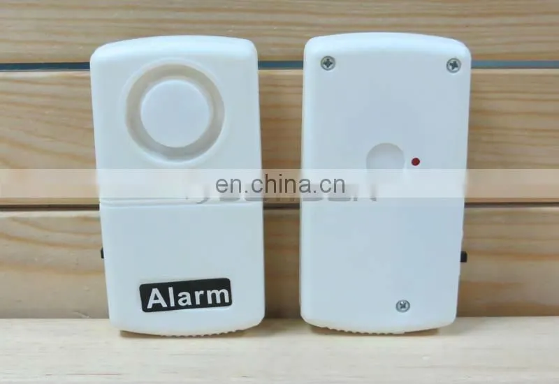 White Battery Powered Indoor Window and Door Alarm Entry Alarm