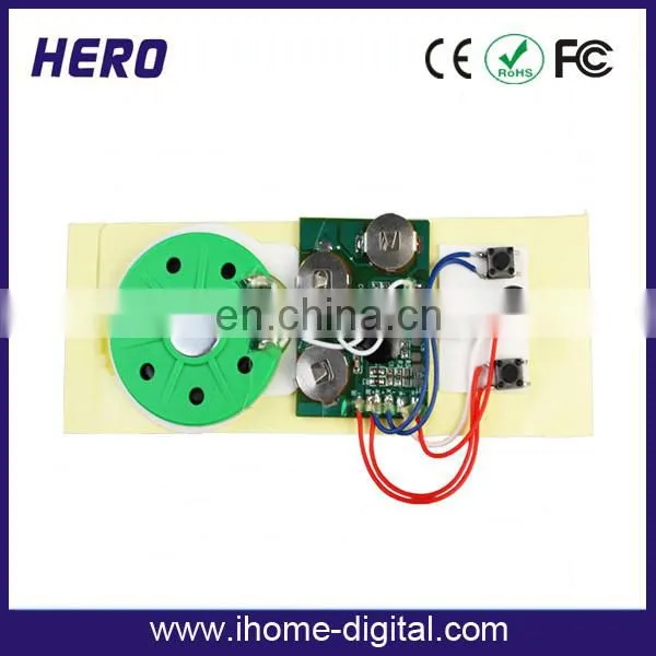 Voice module for gift box