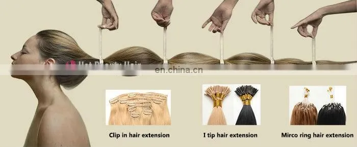 Clip On Hair Pieces Clip In Colored Hair Extensions Natural Russian Hair