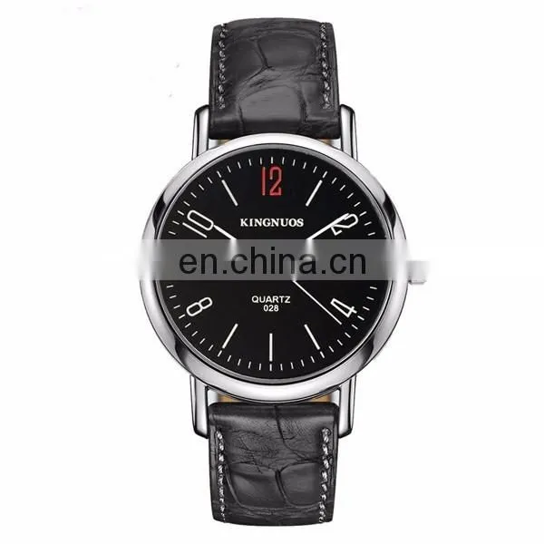 Yiwu wholesale factory watch leather brand watch