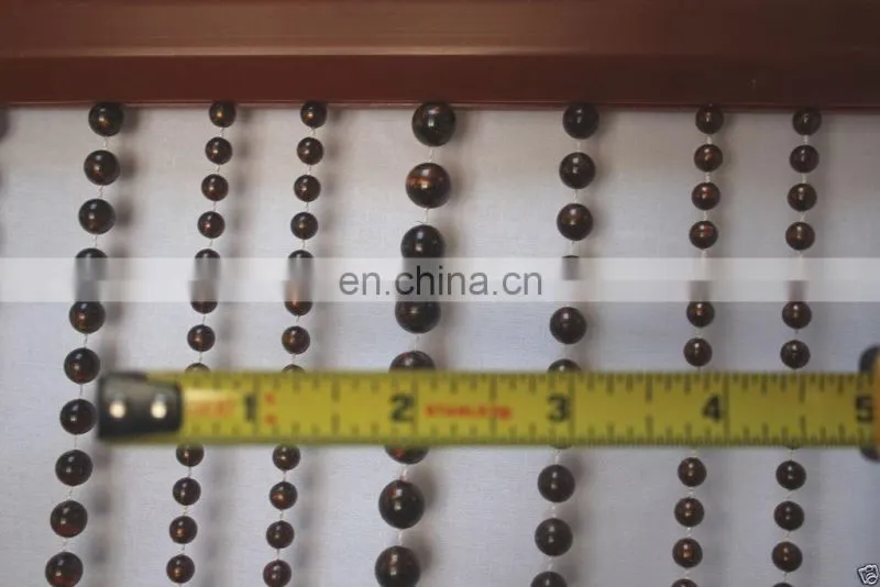 Multi Brown Ball Chains Beaded Curtains
