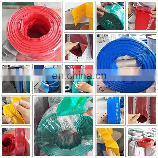 Plastic PVC 300mm High Pressure Irrigation Layflat Hose