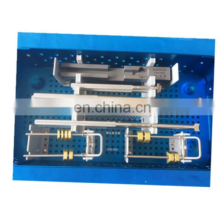 basic orthopedic instrument,lumbar spine fixation,Anterior Cervical Plate Instrument Set