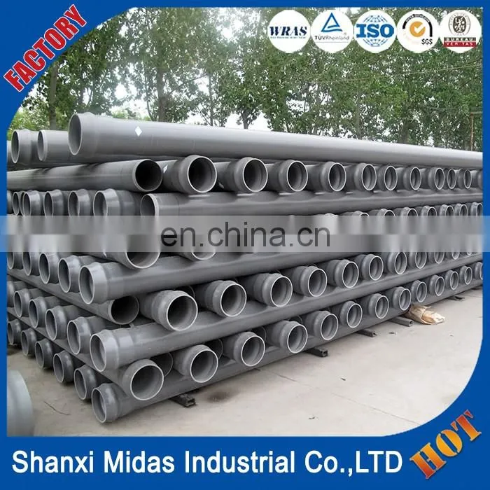 150mm large diameter pipe pvc
