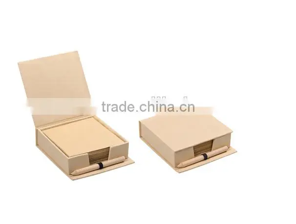 Good quality cardboard cover cube block note