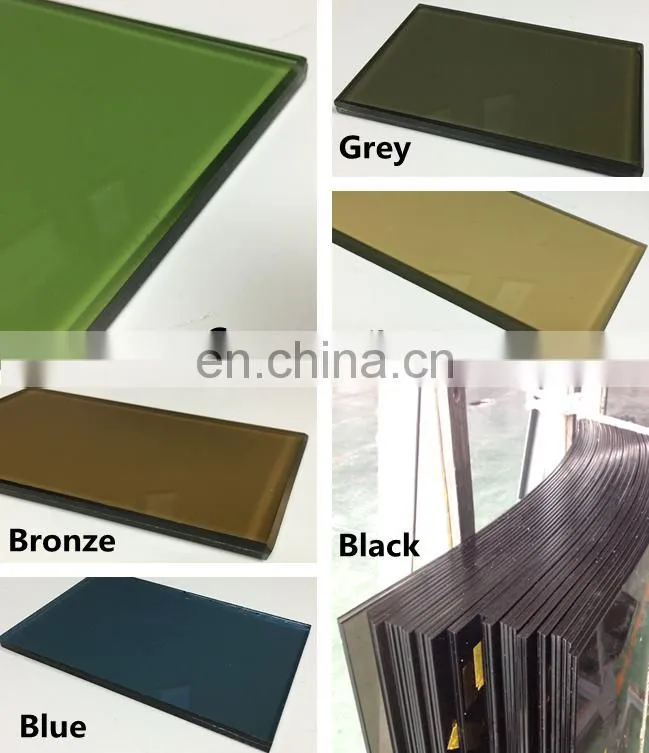 Competitive price energy saving dark blue reflective laminated glass supplier