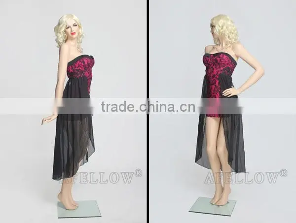 Female Mannequin Dummy Fiberglass Dress Form for Clothes Store Diplay MONROE3