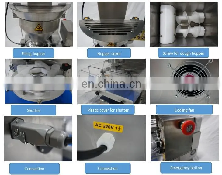 2019 desktop low price mooncake maamoul making forming encrusting machine