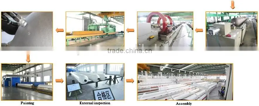 2014 products 8 tubes 25Mpa tube trailer