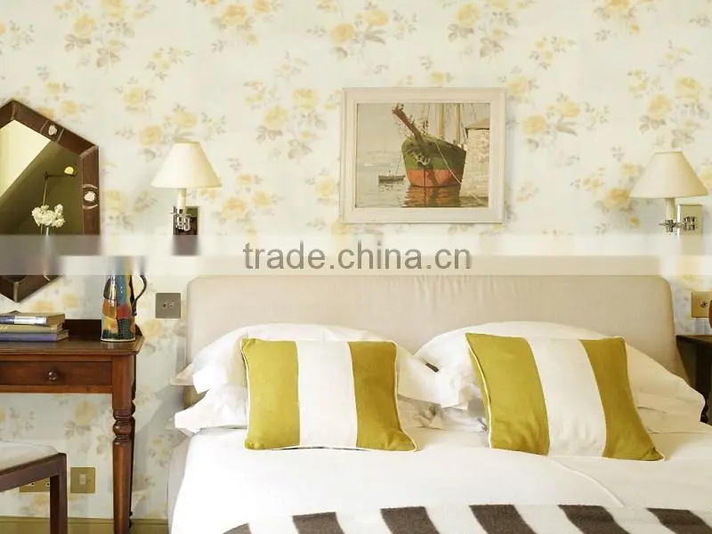 decorative pvc wallpaper for bedroom use