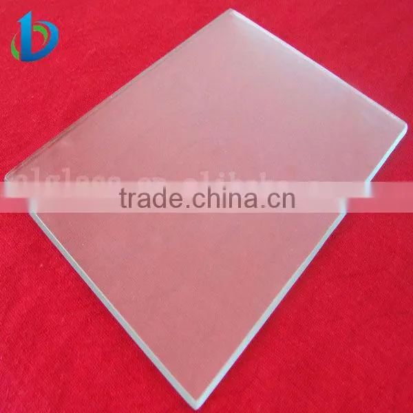 Clear float glass building materials