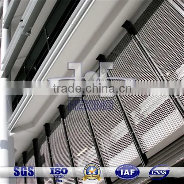 hexagonal decorative aluminium expanded plate