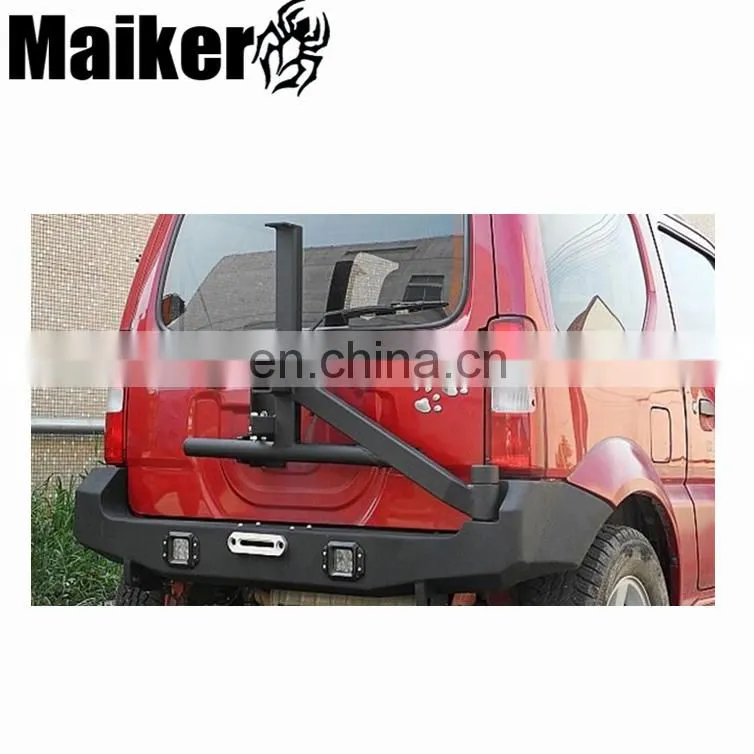 rear winch bumper with tire carrier for Suzuki jimny for Suzuki auto parts
