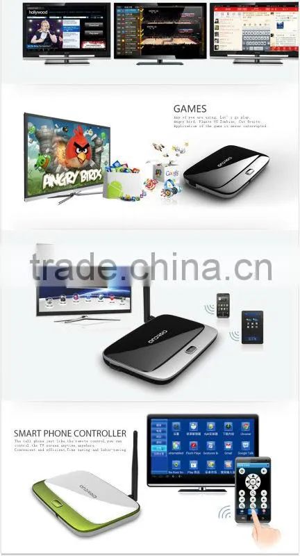 EKB311 tv box Android 4.2.2 Quad core RK3188 tv box