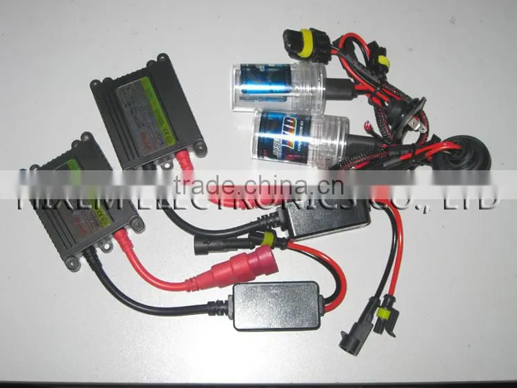 Xenon HID kits with DC slim HID ballast 12V 35W and bulbs H1 H4 H7 9005 9006 9007