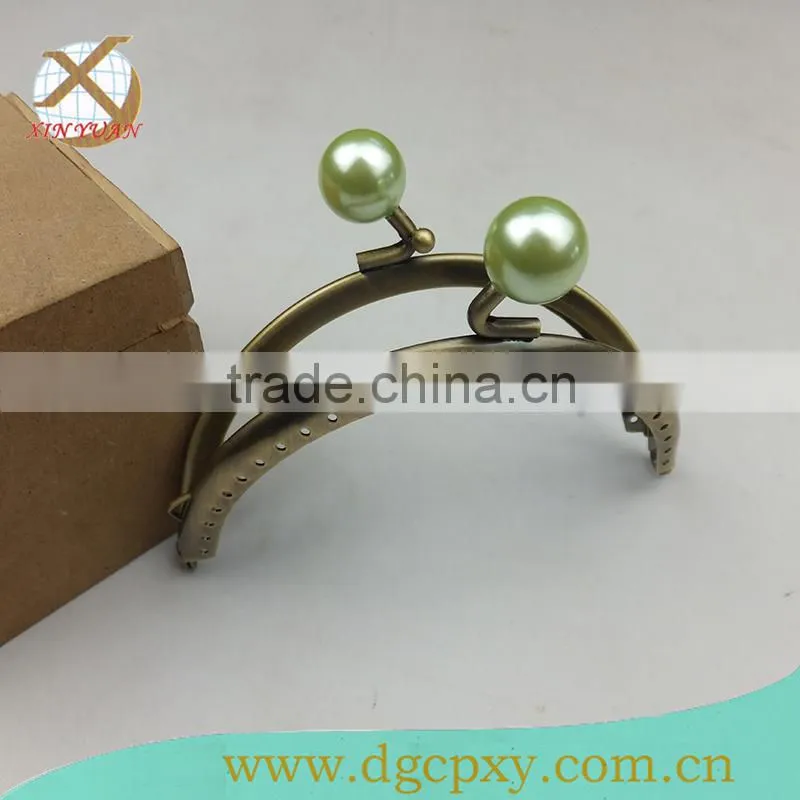 purse metal frame with various color gems