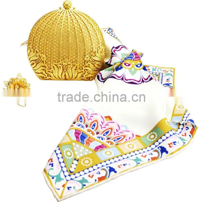 APEC China rose handbag set filigree handbag