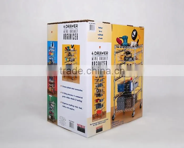China Factory 5 ply Printing cheap color cardboard box for gifts