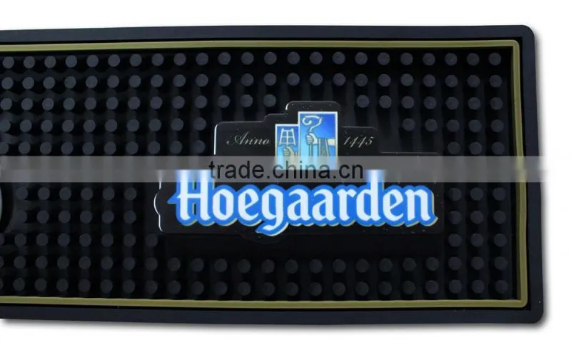 Best selling new design custom printing soft pvc bar mat/bar runner/bar spill mat