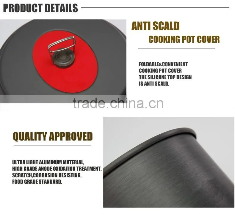 Yuetor Brand Outdoor Cooking Pan And Pot PY71011