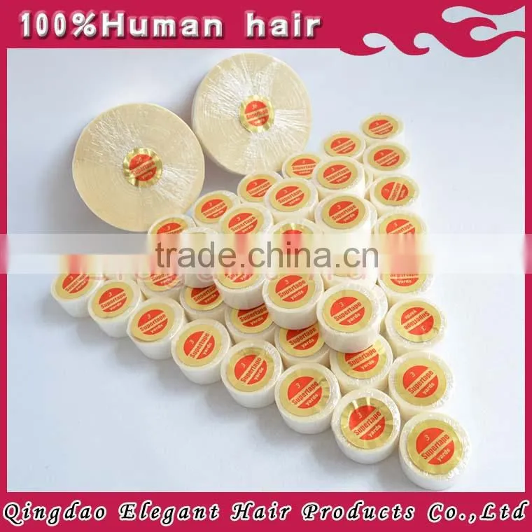 alibaba 2015 hot sale 3 yards super tape(blue liner tape) use for wig