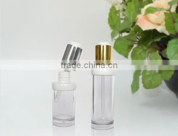 20ml 30ml Olive Oil, Organic Oil Cosmetic Bottle with Gold Pump Dropper